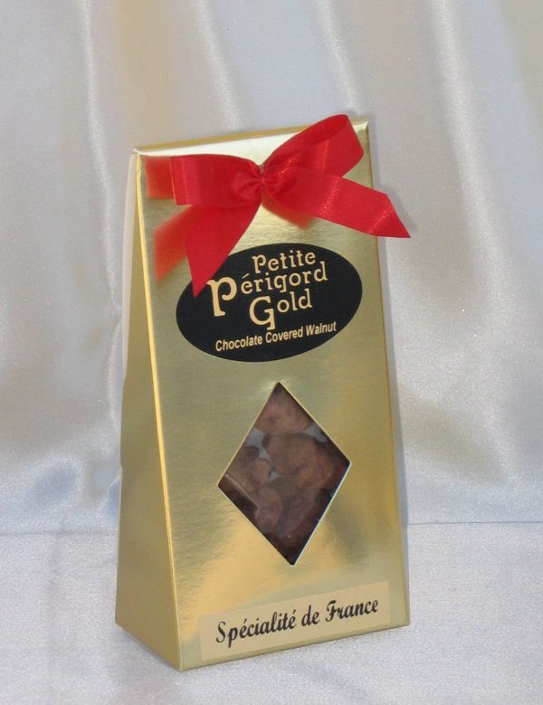 Petite perigord gold chocolate covered walnut