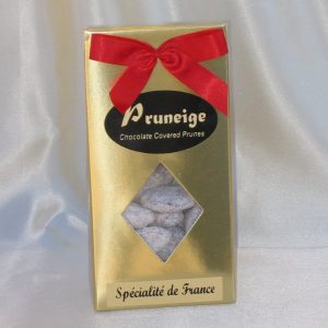 Pruneige chocolate covered prunes