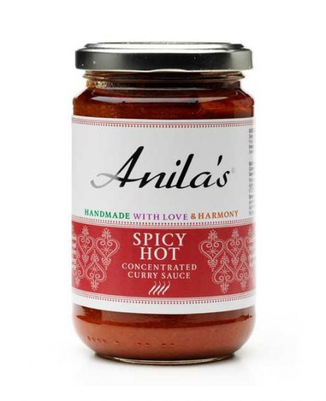 anilas spicy hot curry sauce