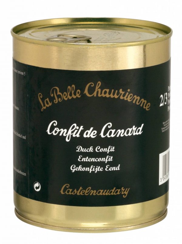 Duck Confit (800g Tin 2/3 Duck Legs) - The Good Food Network