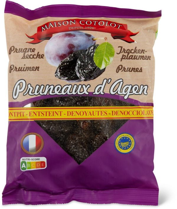 Pitted Agen Prunes 500g Maison Cotolot