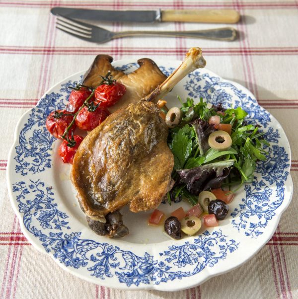 Confit Duck Leg Salad