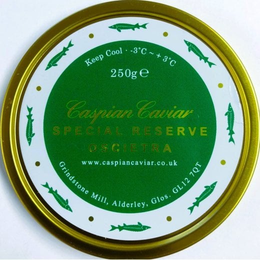 Caspian Caviar - Special Reserve Oscietra Caviar 250g