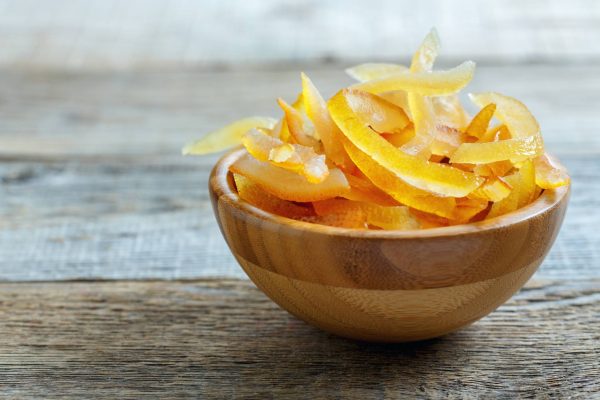 Mymoune Candied Lemon Peel In Sugar