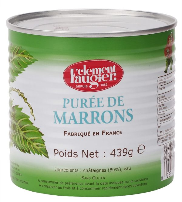 Puree De Marrons Clement Faugier 439g