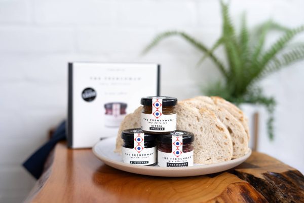 Frenchman organic French Jams Gift Set Open