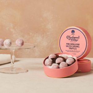 Pink Himalayan Salted Caramel Chocolate Truffles Charbonnel Et Walker