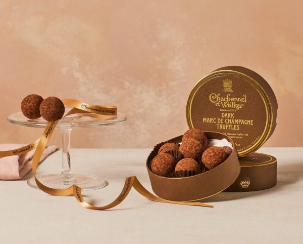 Dark Marc de Champagne Chocolate Truffles Charbonnel Et Walker