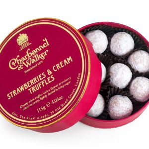 Strawberries and Cream Chocolate Truffles Charbonnel Et Walker