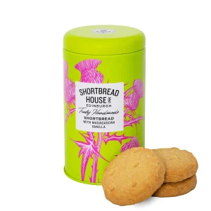 140g Tin of Truly Handmade Shortbread Biscuits with Madagascan Vanilla