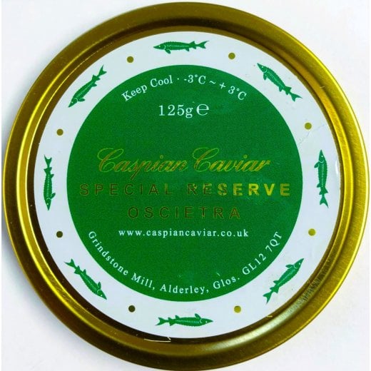 Caspian Caviar - Special Reserve Oscietra Caviar 125g